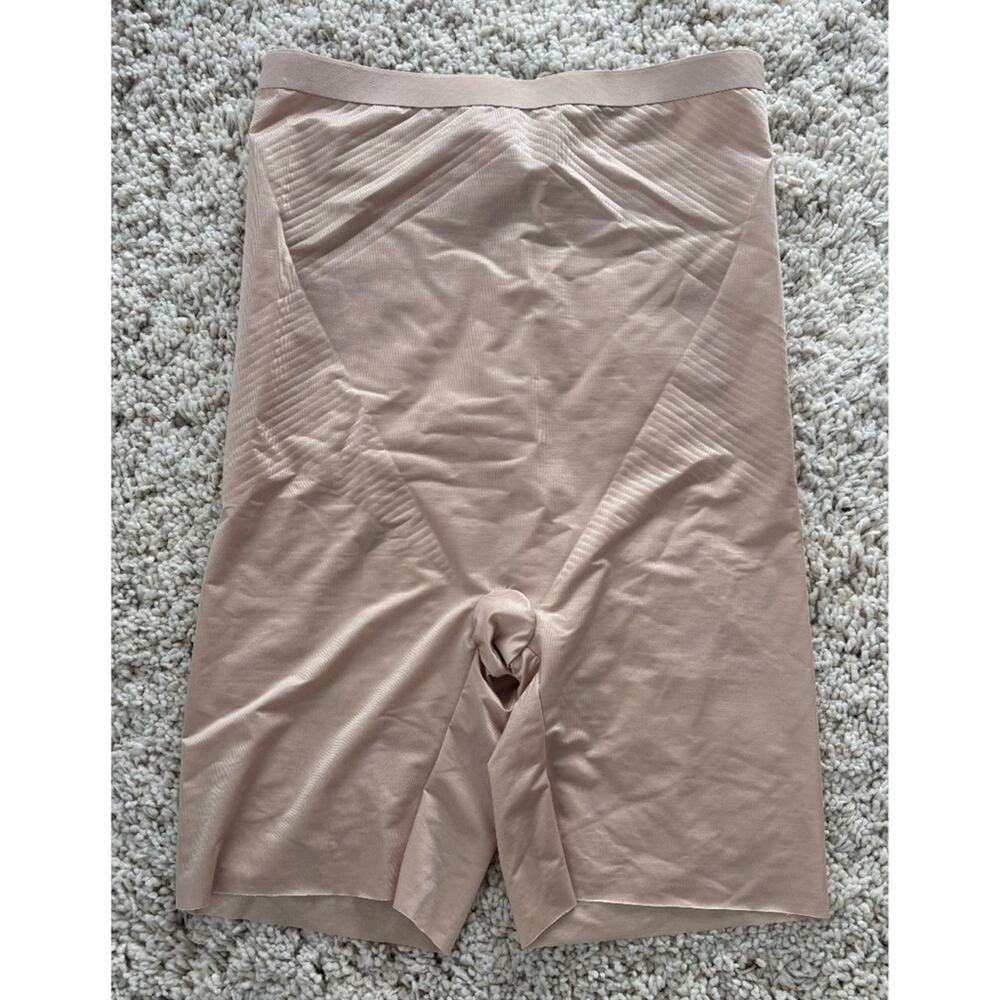 Spanx Thinstincts 2.0 Underwear High Waisted Shorts Tan Nude Shapewear XL